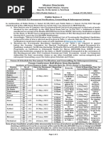 Public Notice-3: Mission Directorate