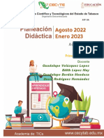 Formato Planeación TICS A22 E23