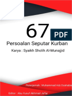 67 Persoalan Seputar Kurban