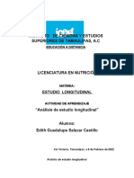 Análisis de Estudio Longitudinal