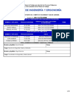 Plan de Ingeniería y Ergonomía