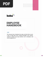 Employee Handbook - KEKA