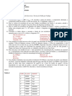 Lista de Exercícios-Teorias de Falha Por Fadiga