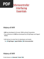 Microcontroller Interfacing Essentials