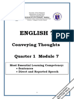 English 7 q1 Mod7