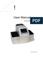 User Manual: Urine Chemistry Analyzer