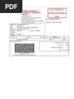 Comercializadora JR Parabrisas Y Repuestos Limitada R.U.T.:77.479.318-6 Factura Electronica Nº423