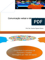 Aula Comunicação Verbal e Não-Verbal - 2020 Final