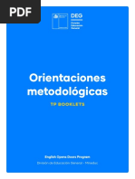 Orientaciones Metodológicas TP Booklets