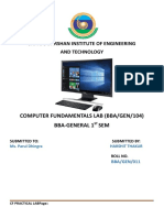 Computer Fundamentals Lab File