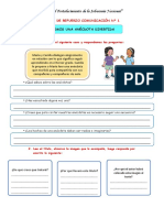 Fichas Reforzamiento de Comunicación 1 y 2 - Padres