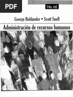 Material de Lectura - Tema 09 - Administracion de Los Recursos Humanos - Capitulo 15 - George Bohlander