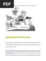 Process: The Following Diagram Shows How Rainwater Is Reused For Domestic Purposes