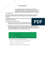 Time Management: Parkinson's Law: Parkinson's Law Is Usually Expressed As "Work Expands So As To Fill The Time