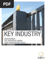 Key Industry: Automation For Industrial Gates and Commercial Doors