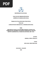 Análisis Del Uso de La Plataforma Zoom en La Escuela de Formación Del Movimiento de Retiros Parroquiales Juan XXIII Distrito Alborada de La Ciudad de Guayaquil, 2020-2021