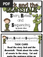 S Tory Retell and Sequencing: by Yvonne Dixon