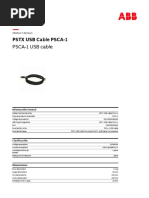 1SFA899314R1001 PSTX Usb Cable Psca 1