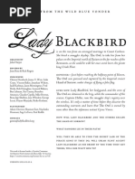 Lady Blackbird RPG