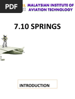 7.10 SPRINGS: Easa B1.1: Module 6.1