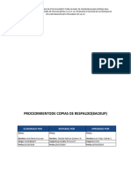 Procedimientode Copias de Respaldo (Backup)