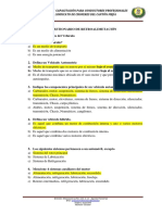 Cuestionario Repaso Examen de Grado - CR