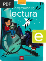 Comprensión de Lectura SM - Nivel E