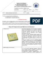 Types of Components and Objects To Be Measured