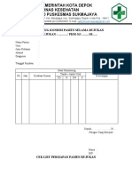 Monitoring Kondisi Pasien Selama Rujukan