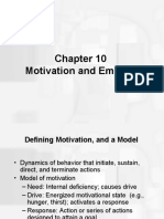 Motivation and Emotion