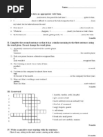 Gold Advanced Test