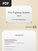 Fire Fighting System Part 01 by Er. Ezazul Haque