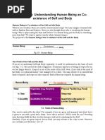 Chapter 5 - Understanding Human Being As Co-Existence of Self and Body (Part - 1)