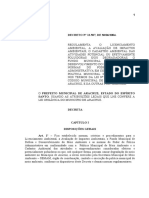 Decreto 12507-2004 Aracruz - Licenciamento Ambiental