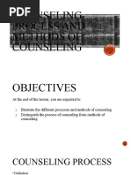 DIASS - HUMSS - DIASS 12-Id-14 - Counseling Process and Methods of Counseling