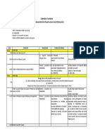 Quiché - Schedule Study Education in With - Post COVID19.