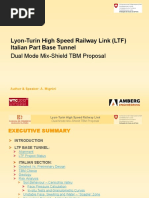 LTF BASE TUNNEL ITALIAN SIDE MIXED TBM PROPOSAL AMi