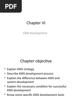 Chapter 6 - KM Design and Development