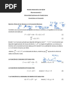 Efecto de Las Remesas en El Modelo ISLM Con Anotaciones de Clase