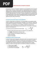 Introducción A Los Fenómenos de Transporte