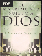 El Matrimonio Sujeto A Dios H Norman Wright