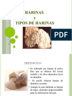 2.4 Harinas y Tipos de Harinas