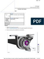 205-01 Driveshaft - Removal and Installation - Driveshaft Center Bearing