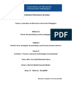 LEIP M8 - S6 - Actividad 1 - Función y Aplicación de Estrategias de Aprendizaje