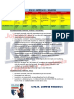 Rol de Examen de I Bimestre