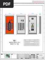 Plano Mecanico Tablero Electrico TDC-1