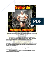 Treino Hipertrófico para Membros Inferiores Exercícios e Contextos