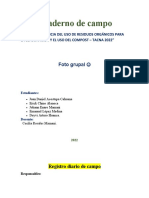 Cuaderno de Campo