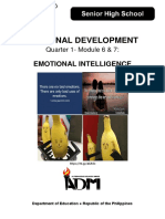 PersonalDevelopment - Q1 - Mod 6 - 7 - Emotional-Intelligence - v5