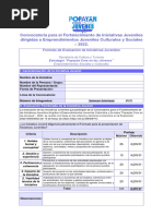 Formato de Evaluación de Iniciativas Juveniles